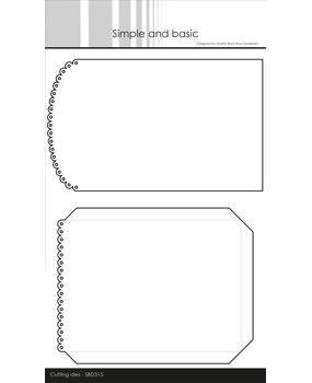 Simple and Basic Giftbag for A6 Cards Cutting Dies (SBD315) (DISCONTINUED)