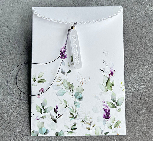 Simple and Basic Giftbag for A6 Cards Cutting Dies (SBD315) (DISCONTINUED)