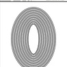 Simple and Basic Circle Edges Oval Cutting Dies (SBD308) (DISCONTINUED) Simple and Basic Circle Edges Oval Cutting Dies (SBD308) (DISCONTINUED)