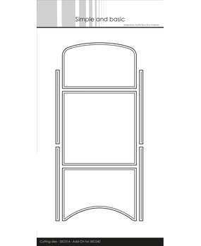 Simple and Basic Add-On for SBD240 Cutting Dies (SBD314) (DISCONTINUED)