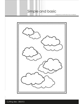 Simple and Basic A6 High in the Skies Cutting Dies (SBD312) (DISCONTINUED)