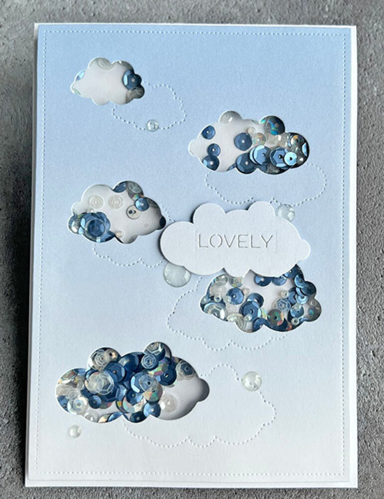 Simple and Basic A6 High in the Skies Cutting Dies (SBD312) (DISCONTINUED)