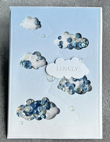 Simple and Basic A6 High in the Skies Cutting Dies (SBD312) (DISCONTINUED)