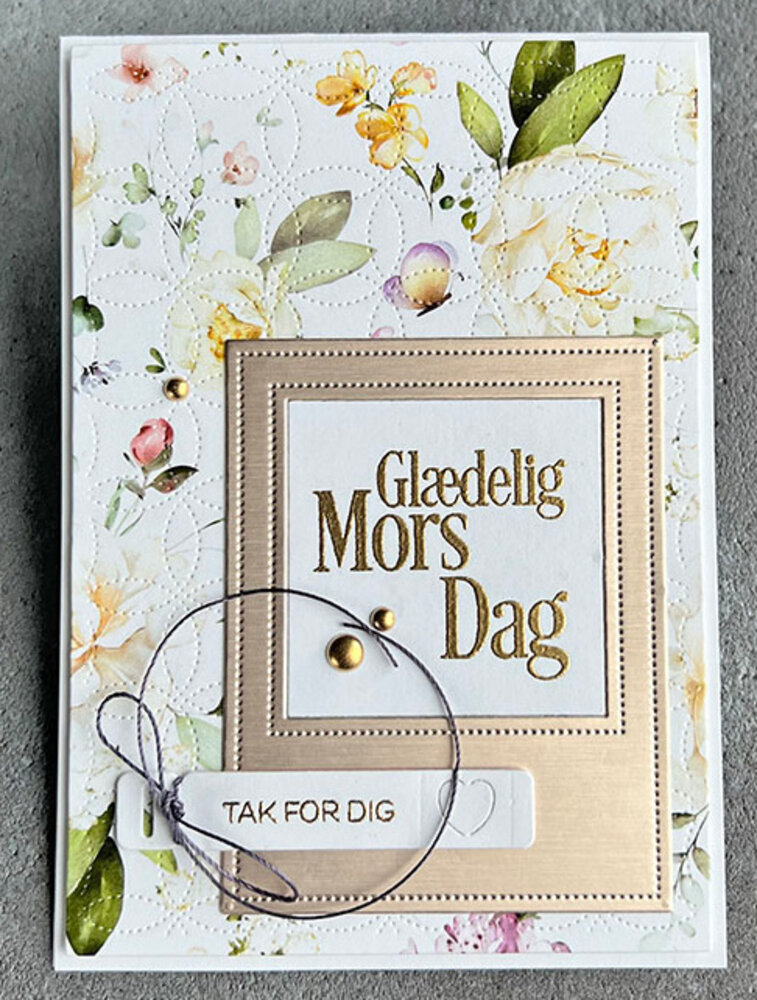 Simple and Basic A6 Circle Flowers Cutting Dies (SBD311) (DISCONTINUED)