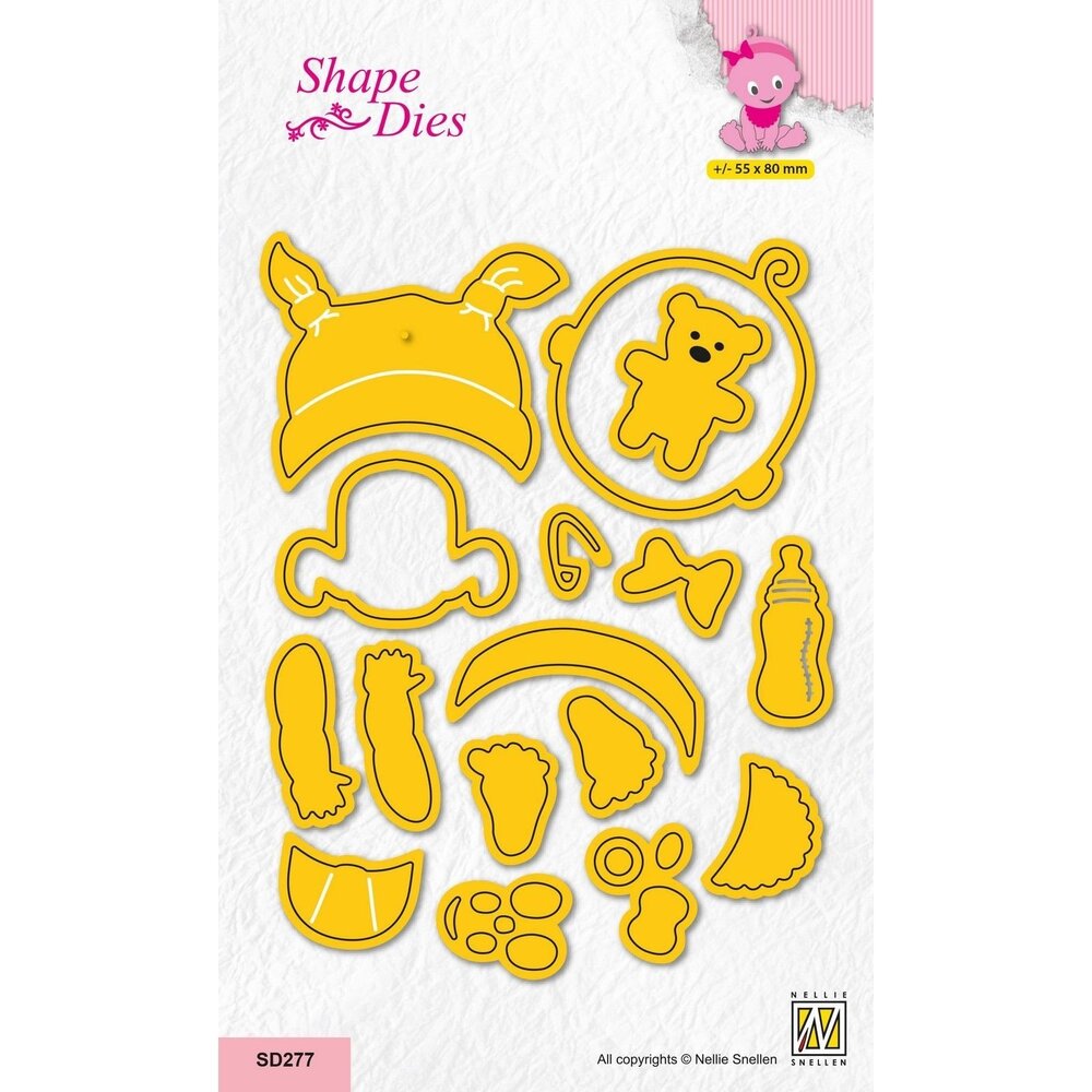 Nellie Snellen Shape Dies Baby (SD277) (OUTLET)