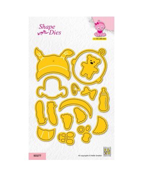 Nellie Snellen Shape Dies Baby (SD277) (OUTLET)