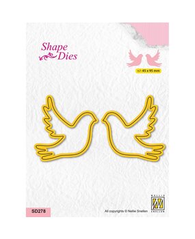 Nellie Snellen Shape Dies Doves (SD278) (OUTLET)