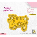 Nellie Snellen Shape Dies It's a Boy (SD274) (OUTLET)
