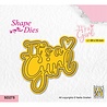 Nellie Snellen Shape Dies It's a Girl (SD275) (OUTLET)
