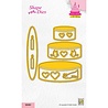 Nellie Snellen Shape Dies Wedding Cake (SD281) (DISCONTINUED) Nellie Snellen Shape Dies Wedding Cake (SD281) (DISCONTINUED)