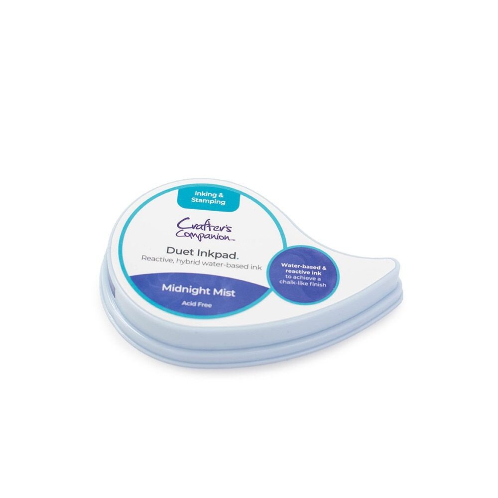 Crafter's Companion Duet Inkpad Midnight Mist (CC-IP-DUET-MIMI) (OUTLET) Crafter's Companion Duet Inkpad Midnight Mist (CC-IP-DUET-MIMI) (OUTLET)