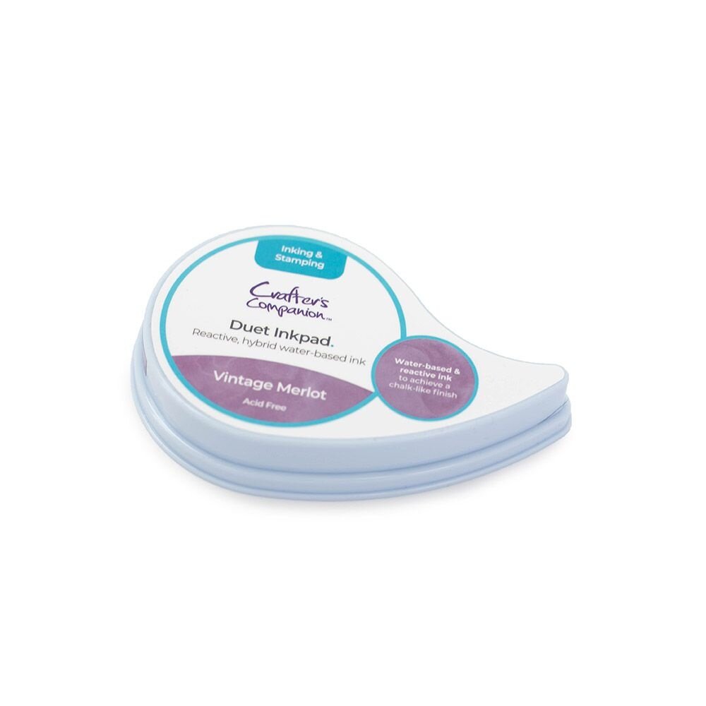 Crafter's Companion Duet Inkpad Vintage Merlot (CC-IP-DUET-VIME) (OUTLET) Crafter's Companion Duet Inkpad Vintage Merlot (CC-IP-DUET-VIME) (OUTLET)