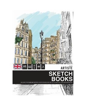 Docrafts Artiste A5 Sketchbooks Plein Air (3 books) (DOA 101146) (DISCONTINUED)