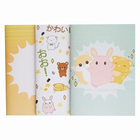Docrafts Artiste A5 Sketchbooks Chibi (3 books) (DOA 101138) (DISCONTINUED)