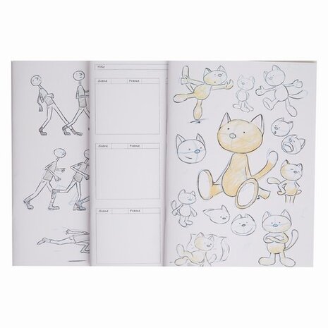 Docrafts Artiste A5 Sketchbooks Animation (3 books) (DOA 101142) (DISCONTINUED)