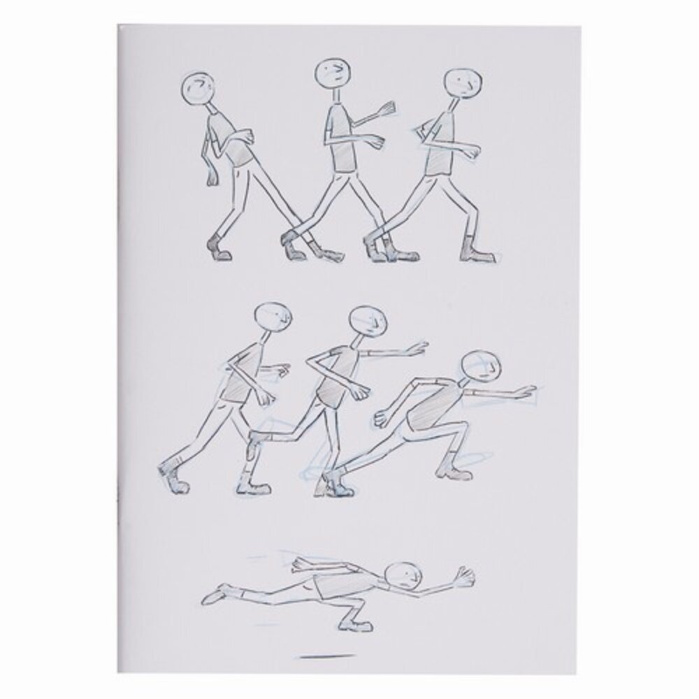 Docrafts Artiste A5 Sketchbooks Animation (3 books) (DOA 101142) (DISCONTINUED)