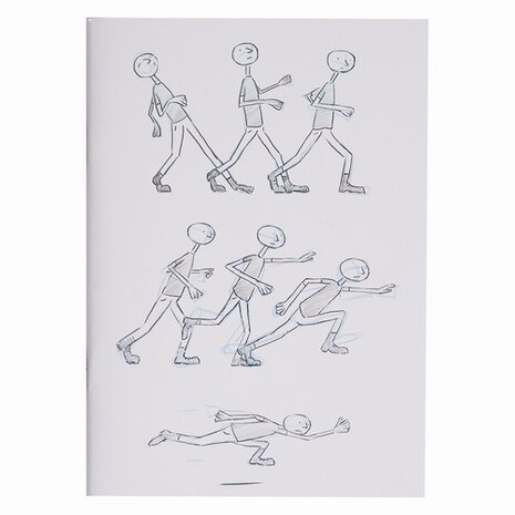 Docrafts Artiste A4 Sketchbooks Animation (3 books) (DOA 101143) (DISCONTINUED)