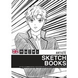 Docrafts Artiste A4 Sketchbooks Manga (3 books) (DOA 101137) (DISCONTINUED)