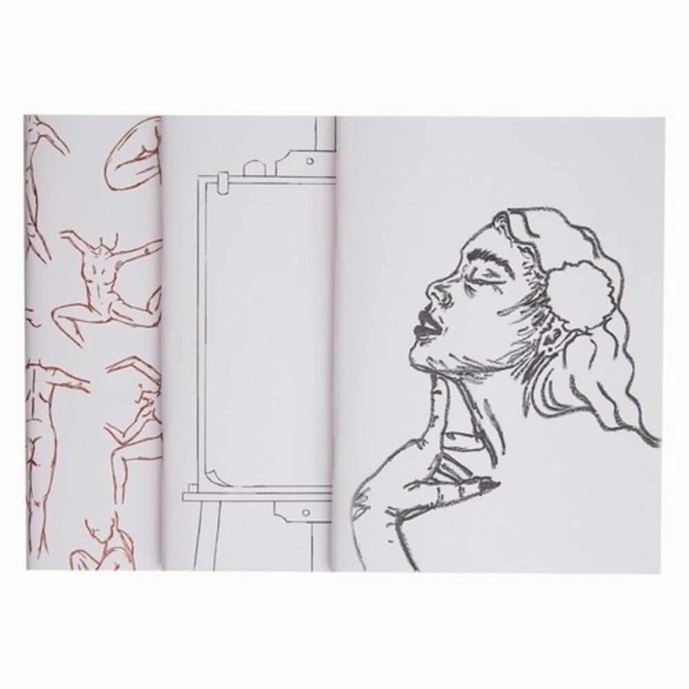 Docrafts Artiste A4 Sketchbooks Life Drawing (3 books) (DOA 101149) (DISCONTINUED)
