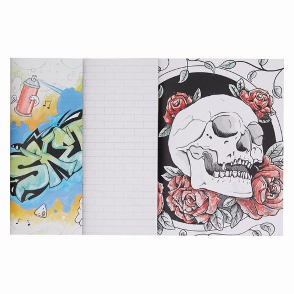 Docrafts Artiste A4 Sketchbooks Graffiti Tattoo (3 books) (DOA 101145) (DISCONTINUED)