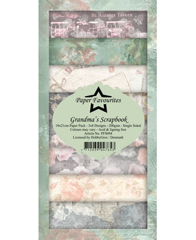 Paper Favourites Grandma's Scrapbook Slim Paper Pack (PFS094) (DISCONTINUED)
