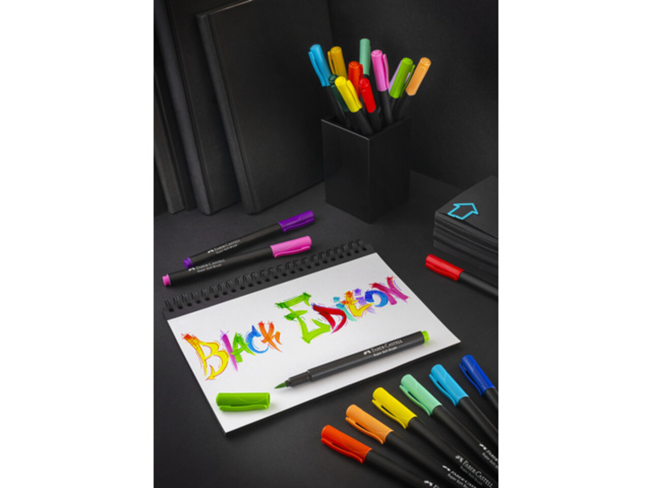 Faber Castell Black Edition Brushpen Set (20pcs) (FC-116452) Faber Castell Black Edition Brushpen Set (20pcs) (FC-116452)
