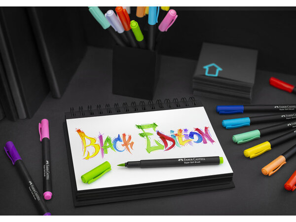 Faber Castell Black Edition Brushpen Set (20pcs) (FC-116452) Faber Castell Black Edition Brushpen Set (20pcs) (FC-116452)