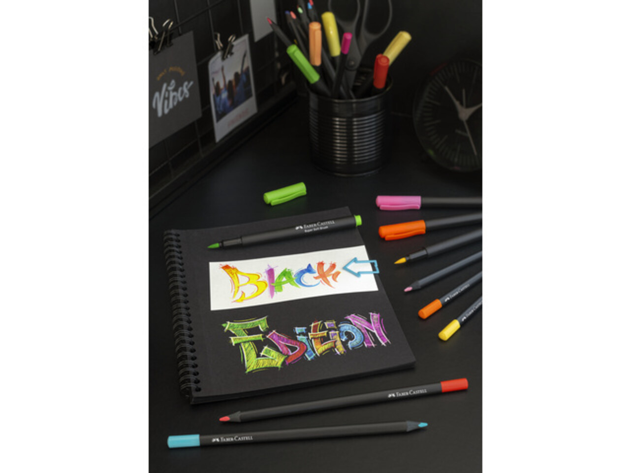 Faber Castell Black Edition Brushpen Set (20pcs) (FC-116452) Faber Castell Black Edition Brushpen Set (20pcs) (FC-116452)