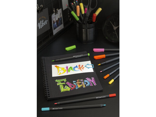 Faber Castell Black Edition Brushpen Set (20pcs) (FC-116452) Faber Castell Black Edition Brushpen Set (20pcs) (FC-116452)