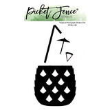 Picket Fence Studios Tropical Pineapple Shaker 5x7 Inch Die (PFSD-230) (OUTLET)