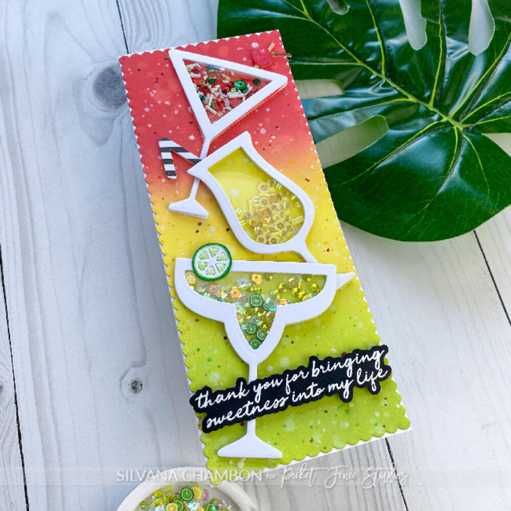 Picket Fence Studios Martini Shaker 5x7 Inch Die (PFSD-238) (OUTLET) Picket Fence Studios Martini Shaker 5x7 Inch Die (PFSD-238) (OUTLET)