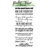 Picket Fence Studios Make It Dirty 4x8 Inch Clear Stamps (S-202) (OUTLET)
