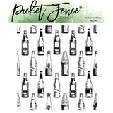 Picket Fence Studios A Nice Cold One 4x4 Inch Clear Stamp (BB-208) (OUTLET)
