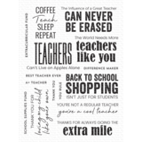 My Favorite Things Teach, Sleep, Repeat Clear Stamps (CS-787) (OUTLET)