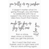 My Favorite Things Inside & Out Sending Sunshine Clear Stamps (CS-788) (OUTLET)