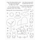 My Favorite Things I'm Glad We Fit In Clear Stamps (CS-790) (OUTLET)