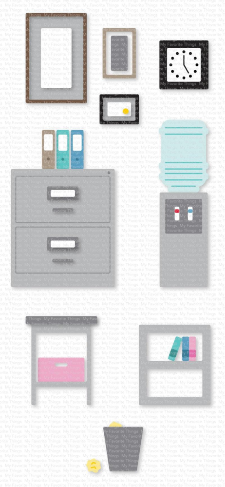 My Favorite Things Around the Water Cooler Die-namics (MFT-2519)  (OUTLET)