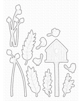 My Favorite Things Peaceful Birds Die-namics (MFT-2524) (OUTLET)