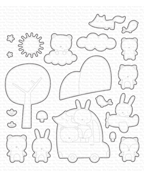 My Favorite Things I'm Glad We Fit In Die-namics (MFT-2529) (OUTLET)