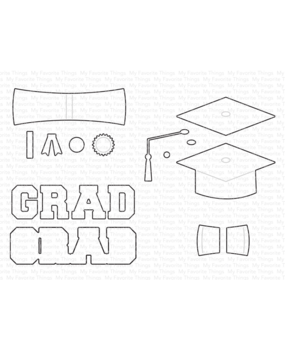 My Favorite Things Iconic Grad Die-namics (MFT-2531) (OUTLET)