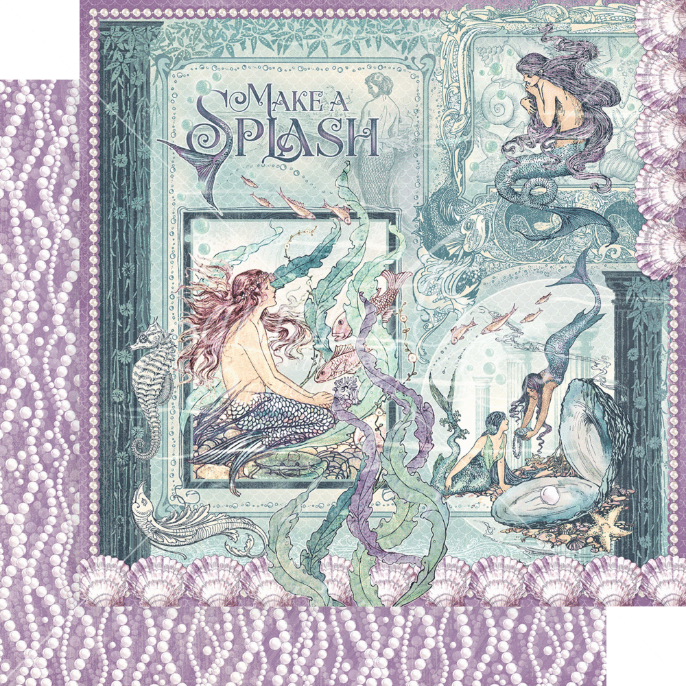 Graphic 45 Make a Splash 12x12 Inch Collection Pack (4502667) (DISCONTINUED) Graphic 45 Make a Splash 12x12 Inch Collection Pack (4502667) (DISCONTINUED)