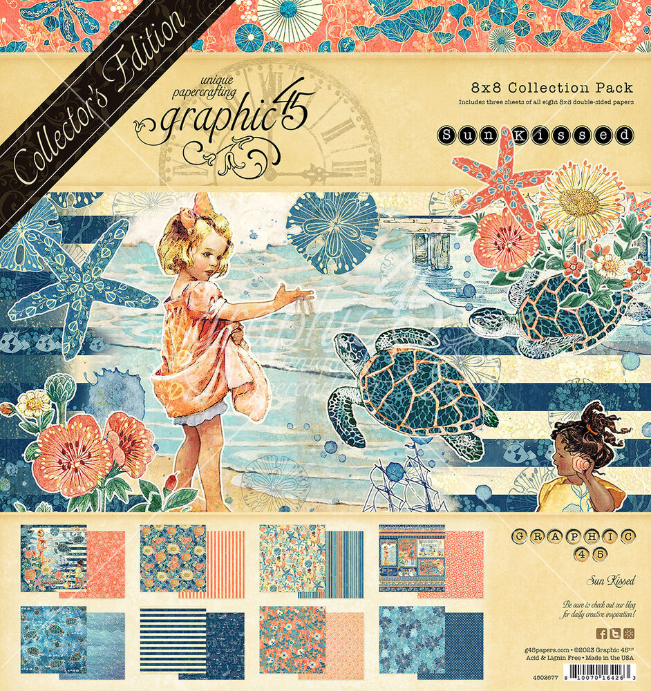 Graphic 45 Sun Kissed 8x8 Inch Collector's Edition (4502677) (DISCONTINUED)