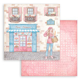Stamperia Create Happiness Oh lá lá 12x12 Inch Papaer Sheets Patisserie (10pcs) (SBB926) (DISCONTINUED)