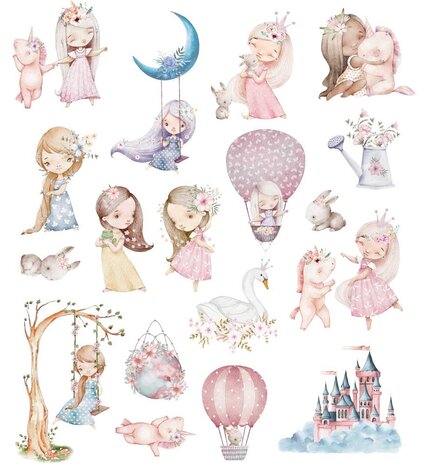 Papers For You Princess Secrets Die Cuts (PFY-11967) (DISCONTINUED)