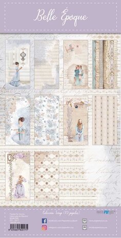 Papers For You Belle Époque Slim Scrap Paper Pack (PFY-12017) (DISCONTINUED)