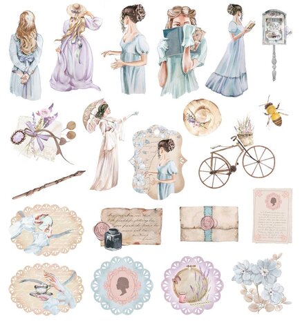 Papers For You Belle Époque Die Cuts (PFY-12018) (DISCONTINUED) Papers For You Belle Époque Die Cuts (PFY-12018) (DISCONTINUED)