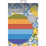 Crafter's Companion Mediterranean Dreams Luxury Linen Card Pack A4 (MED-LINEN-A4) (OUTLET)