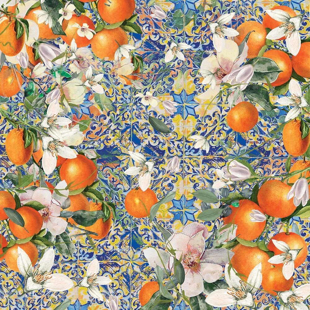 Crafter's Companion Mediterranean Dreams 12x12 Inch Paper Pad (MED-PAD12) (OUTLET)