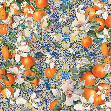 Crafter's Companion Mediterranean Dreams 12x12 Inch Paper Pad (MED-PAD12) (OUTLET)