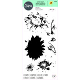 Sizzix Layered Stamps by Olivia Rose Sunflower Stem (6pcs) (665975) (DISCONTINUED)